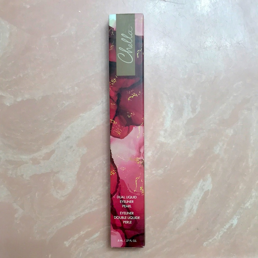 Chella | Dual Liquid Eyeliner Pearl | Net: .8mL/.27fl.oz
